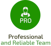 Professional, Insured & Reliable Cleaning Team